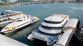 88 Proses Sandar Kapal di HarbourFront Ferry Terminal [upl. by Aurita]