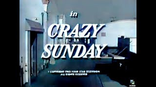 The Dick Powell Theatre s2e12 Crazy Sunday Colorized Dana Andrews Vera Miles Rip Torn Dramedy [upl. by Shoemaker]