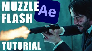 Create MUZZLE FLASHES in under 3 MINUTES  After Effects Tutorial [upl. by Ahsen]