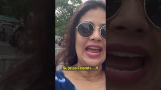 Suprise Friends  Sreemukhi  sreemukhi shortvideo shorts [upl. by Anibor]