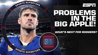 What went WRONG with Daniel Jones amp the Giants 😳  Aaron Rodgers future  The Sports Reporters [upl. by Eladnor]