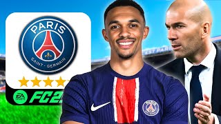 RECONSTRUYENDO al PSG con ZINEDINE ZIDANE en FC 25 [upl. by Marketa527]