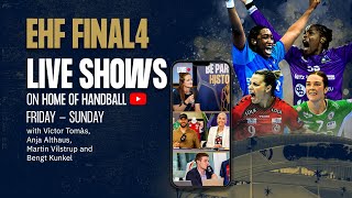 EHF FINAL4 Live Show from Budapest  Post Match SemiFinal 1 [upl. by Arocahs898]