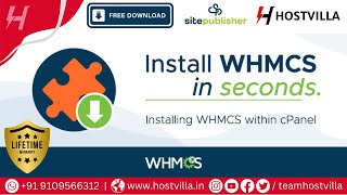 How To Install WHMCS Latest Version 880 Lifetime Free Licences aaravright [upl. by Nisotawulo40]