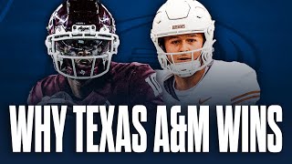 Why Texas AampM Football WILL BEAT Texas Football  Texas AampM vs Texas Preview [upl. by Festus]