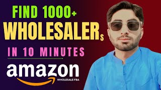 How to Find Wholesale Suppliers amp Distributors for Amazon FBA  USA Wholesale Distributors [upl. by Ahsiloc]