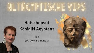 quotHatschepsut  KönigIN Ägyptensquot von Dr Sylvia Schoske [upl. by Eenej]