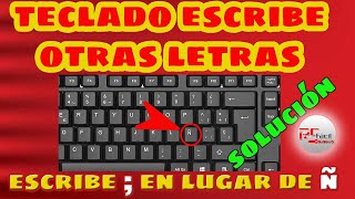 Tu Teclado Escribe otras Letras y Signos que no corresponden a los de las Teclas  SOLUCIÓN [upl. by Izmar549]