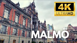 Walking Tour  Malmö 🇸🇪【4K】Experience Sweden [upl. by Muncey]