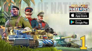 March of Nations  Gameplay Walkthrough Android iOS [upl. by Leake]