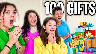 We gave our 6 kids 100 GIFTS only keep 1 [upl. by Anderea]