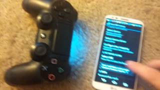 Wirelessly connect ps4 controller to android phone [upl. by Ainekahs]