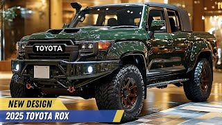 2025 Toyota Land Cruiser ROX Revealed  OffRoad Power and Retro Design Combined [upl. by Loyce544]