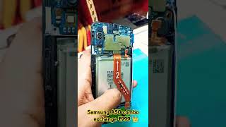 Samsung A50 broken screen replacement Combo ytshorts [upl. by Eitsyrhc]