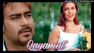 Woh Ladki Bahut Yaad Aati Hai 💜Qayamat💋 Kumar Shanu Alka Yagnik  Ajay Neha  Hindi Song [upl. by Manolo]