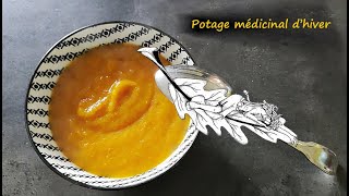 Potage médicinal dhiver aux trois racines chinoises [upl. by Vince]