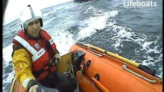 Plymouth Lifeboat  Dismasted yacht [upl. by Yr]