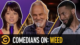 “When Should I Blink”  Comedians on Weed [upl. by Atirys]