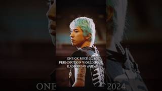 ONE OK ROCK 2024 PREMONITION WORLD TOURKAOHSIUNG 高雄 2024921 [upl. by Aivonas]