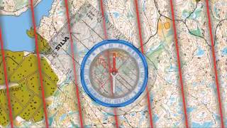 How to use a Compass and Map  Silva Navigation School [upl. by Latihs]