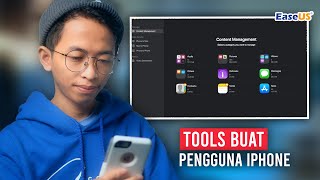 Tools Yang Sangat Berguna Buat Pengguna iPhone  iOS  EaseUS MobiMover [upl. by Ecirtnom]