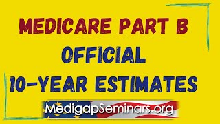 Medicare Part B 10Year Estimates Premium amp Deductible [upl. by Nella]