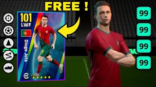 HOW TO TRAIN FREE DIOGO JOTA EFOOTBALL MAX LEVEL UP EFOOTBALL 2024 Mobile [upl. by Einapets]