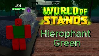 Hierophant Green Combo Reupload  World of Stands [upl. by Moneta996]