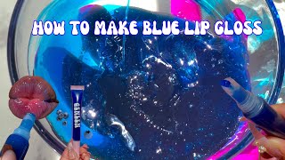 HOW TO MAKE LIP GLOSS IN UNDER 3 MINUTES [upl. by Boycie]