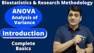 Part 1 ANOVA  Introduction and Basics  Analysis of Variance Biostatistics amp Research Methodology [upl. by Turmel]