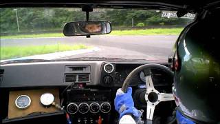 JDM AE86 4AG FSW Short course on board 2011826 drift [upl. by Anilegna7]