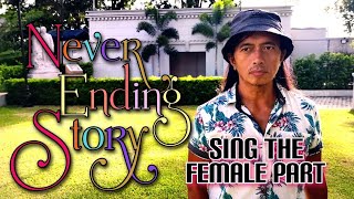 NEVER ENDING STORY Limahl karaoke with male part by Eddie [upl. by Turne]