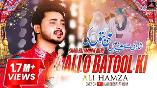 Qasida  Shadi Hai Madine Mein Ali o Batool sa ki  Ali Hamza  2017 [upl. by Brittnee]