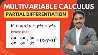 PARTIAL DIFFERENTIATION MULTIVARIABLE CALCULUS LECTURE 14 IN HINDI TIKLESACADEMY [upl. by Hanala815]