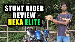 Stunt Rider talking about Nexa Elite  Tasslock [upl. by Karyn413]