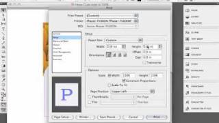 Printing from InDesign [upl. by Yxor]