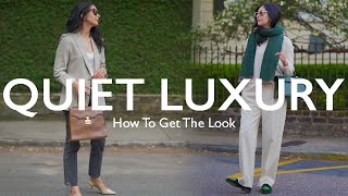 Get the QUIET LUXURY Look in 6 Easy Steps [upl. by Bremen634]