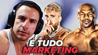 SUPER XANDÃO diz que a luta de JAKE PAUL vs MIKE TYSON é uma FARSA [upl. by Yartnoed]