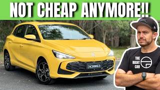 Best CHEAP new car in Australia  MG 3 petrol review  MG MG3 review 2024 ICE [upl. by Dadivitan228]