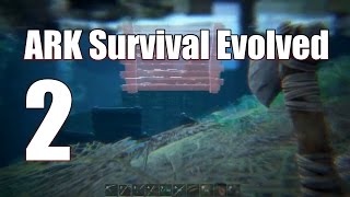 ARK Survival Evolved  Ep 2  Werkin on a Shark Tank [upl. by Heall220]