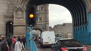 London Tower Bridge Full Bridge Operation [upl. by Grantley403]