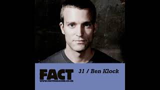 Ben Klock  FACT Mix 31 [upl. by Htebezile882]