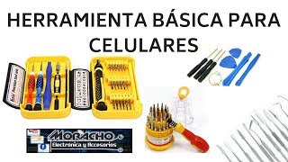 Herramienta Que Necesitas Para Reparar Celulares [upl. by Chen112]