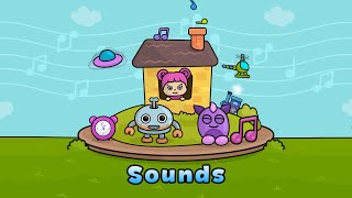 Bimi Boo Piano 1  Learn Sounds of Different Animals Vehicles and Much More  Bimi Boo Games [upl. by Maccarone473]