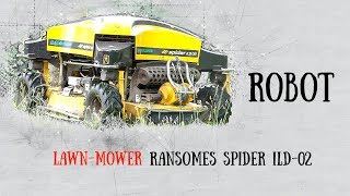 Robot Lawn Mower Ransomes Spider ILD02 [upl. by Eedolem557]