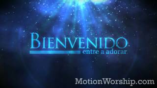 Polvo Azul Bienvenido HD Looping Background  By Motion Worship [upl. by Frayda]