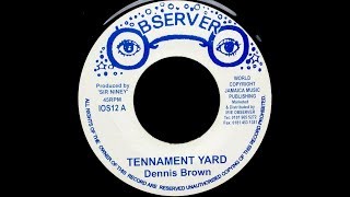 Dennis Brown  Tenement Yard alt dub [upl. by Sirromaj182]