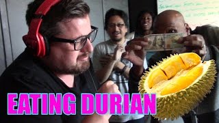 Menace Gags on Durian Stink Fruit [upl. by Ialda]