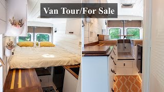 Van Tour  XL bathroom  For Sale  Modern tiny home on wheels with all the essentials [upl. by Hsak]