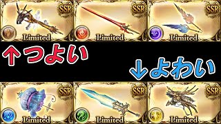 【グラブル】レゾネーター系列の武器が6属性出揃ったので語る [upl. by Pollerd558]